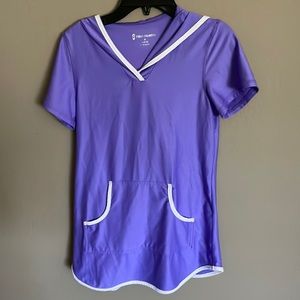 Girls, purple swim coverup size medium 10–12